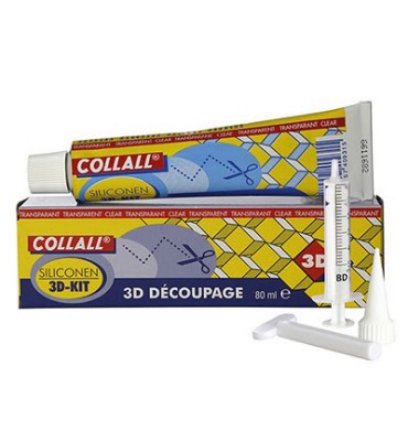 Kinderdag Misschien Netjes Collall 3D-lijm kit siliconenlijm tube 80ml