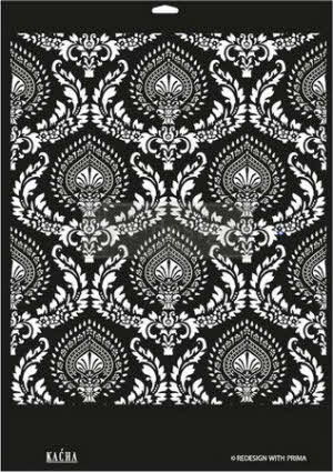 Redesign With Prima Décor Stencil - šablona - Diamond Flourish - De Colores Studio