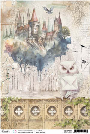 Stamperia Reispapier A4 'Sir Vagabond Cityscape' – Bedruckt Für Scrapbooking, Basteln, Mischtechnik